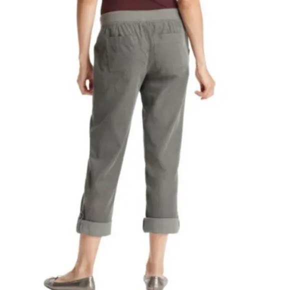 NWT Ann Taylor Loft Corduroy Roll Up Gray Size 0 - Picture 2 of 3